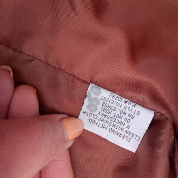 Weatherproof Vintage XS Longsleeves Zipper Pockets Brown Women's Jacket - Picture 4 of 9